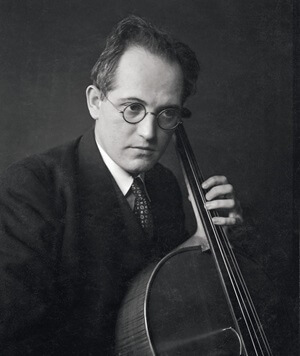 Karl von Motesiczky with cello