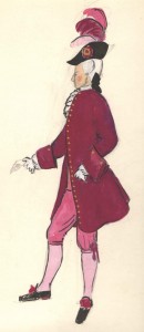 Costume design for Orsino in Twelfth Night 1948 (DOC1024)