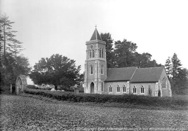 St Leonard's Church in 1895 (PHO9121)