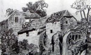 Artist’s impression of Amy Mill in the 1800’s