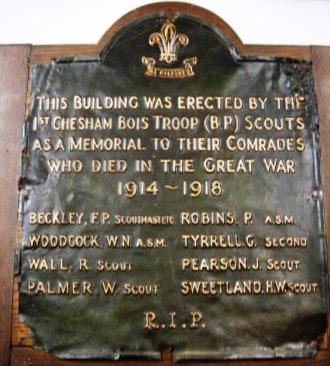 Scouts memorial