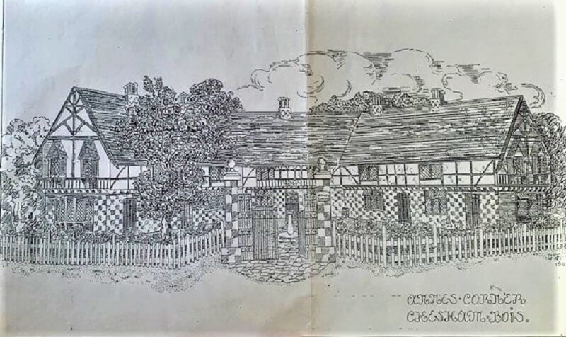 The 1902 Drawing of Anne’s Corner by GF