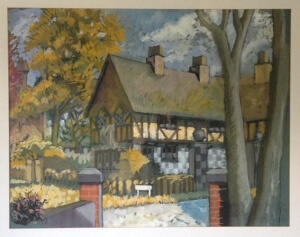 Anne's Corner painted by a friend of David Tench in the 1950s (PHO3626)