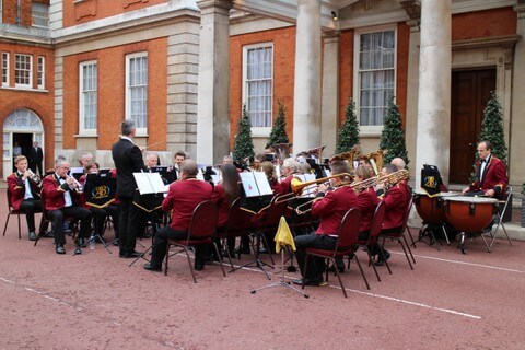 Band at Marlborough House-001