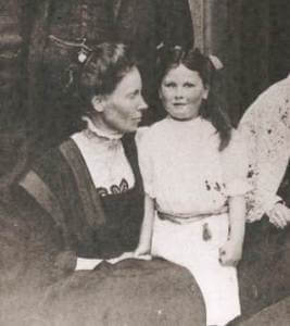 Mary England with her daughter Joan