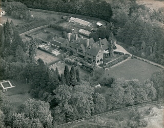 Aerial view sometime between 1961 and 1985