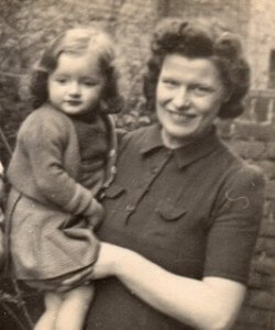 Janice Plant aged 2 years