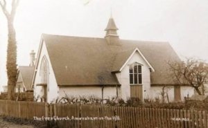 Amersham's first Free Church on Sycamore Road