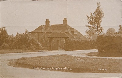 Early postcard of The Dial House, museum collection