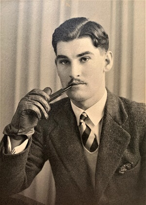Roddy c 1940, photo courtesy of family