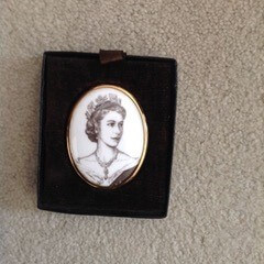 Mary Bradfield’s brooch, presented by Constance Spry