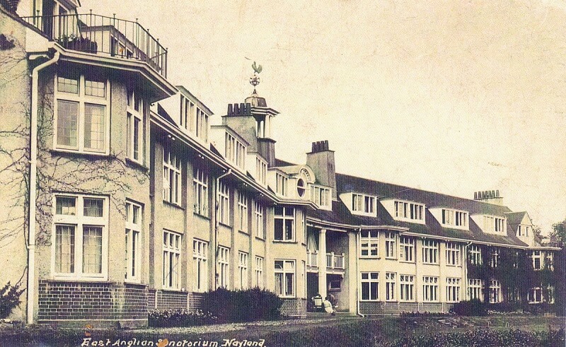 East Anglian Sanitorium, Nayland with Wissington, Suffolk where Margaret Baker died in 1944