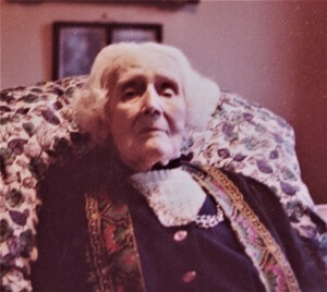 Augusta North on her 100th Birthday in 1978, courtesy of the family