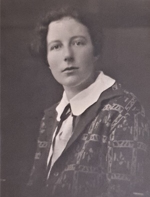 Margery Abrahams, who developed and named Lincoln Park and gave her name to Abrahams Close, photo courtesy of the family