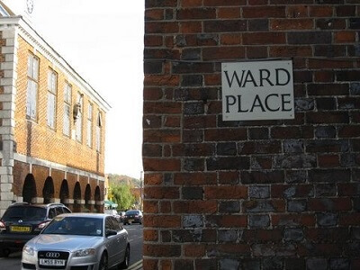 Ward Place, High Street is named for photographer George Ward who lived and worked here