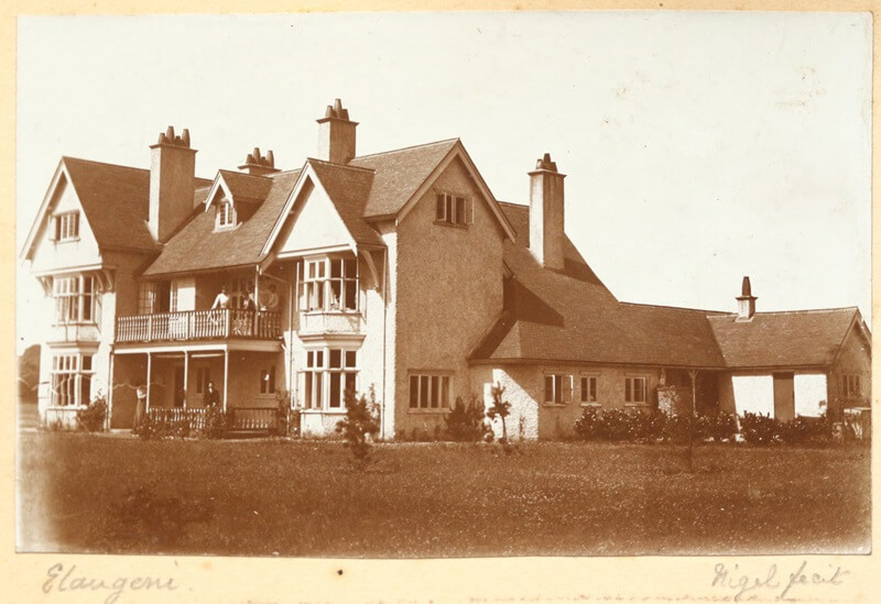 Front of Elangeni. Taken by the Colenso's son Nigel Colenso around 1908(when he was 18)