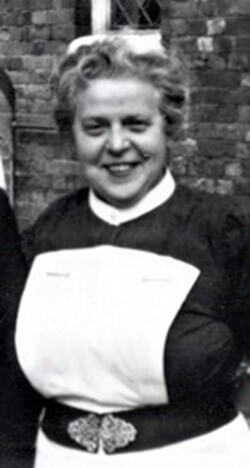 Sister Katie Krone of Amersham Hospital who cared for repatriated prisoners of war was a Jewish refugee who lost all her family in the Holocaust, photo courtesy of Amersham Museum