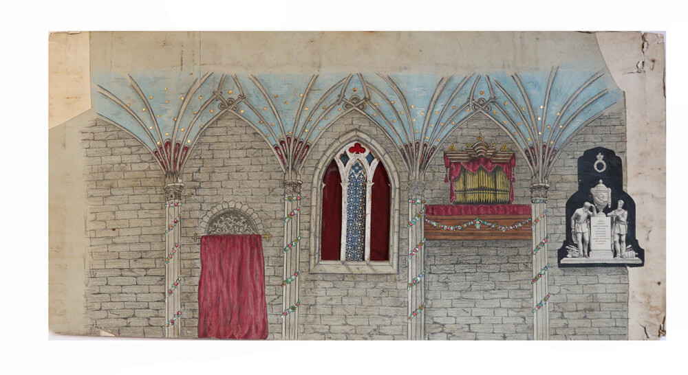 Scenery from the wedding scene of Cinderella