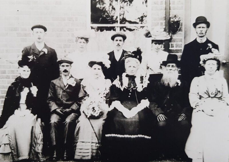 Payne family at Orchard c1910