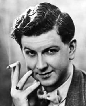 Portrait of Edmund Crispin, from the Penguin Classic Crime series