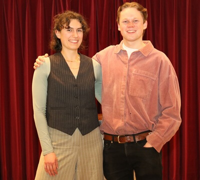 Emma Large and Matthew Appleby